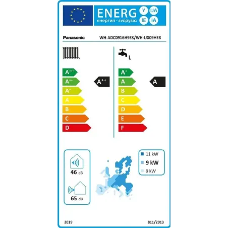Panasonic Aquarea T-CAP Wärmepumpe KIT-AXC09HE8 9 kW 400 v R410-a Kombi-Hydromodul Generation H dreiphasig KIT-AXC09HE8