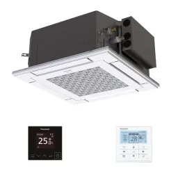 Panasonic 6.1 kW Inneneinheit S-60PY3E Klimaanlagen Kassettengerät 60 x 60 4 wege Steuerdraht 21000 Btu WiFi Optional R-32 S-... 2