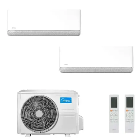 Midea Duo Split 9+18 Btu Breezeless E M3OG-21HFN8-Q