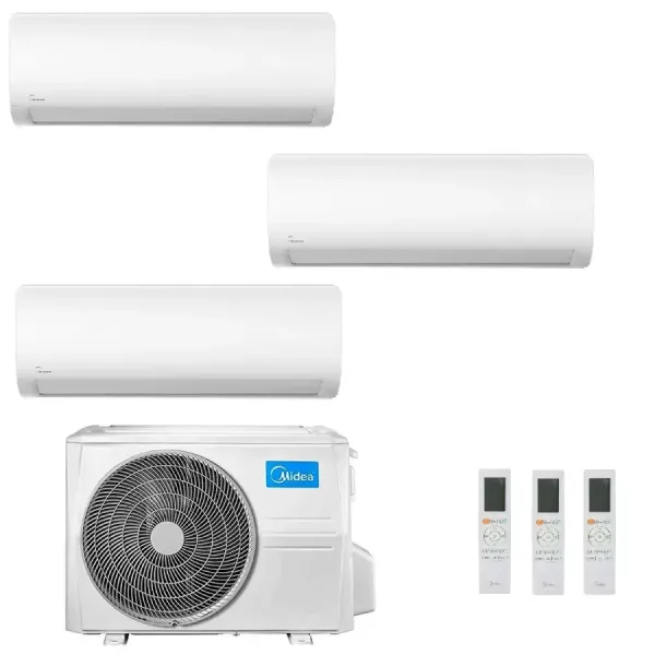 Midea Trio Split 9+18+18 Btu Xtreme Pro WF M4O-36FN8-Q