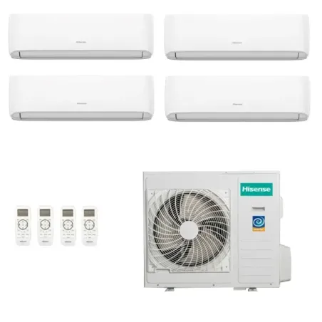 Hisense Quadri Split 9+9+9+18 Hi Comfort 5AMW125U4RTA