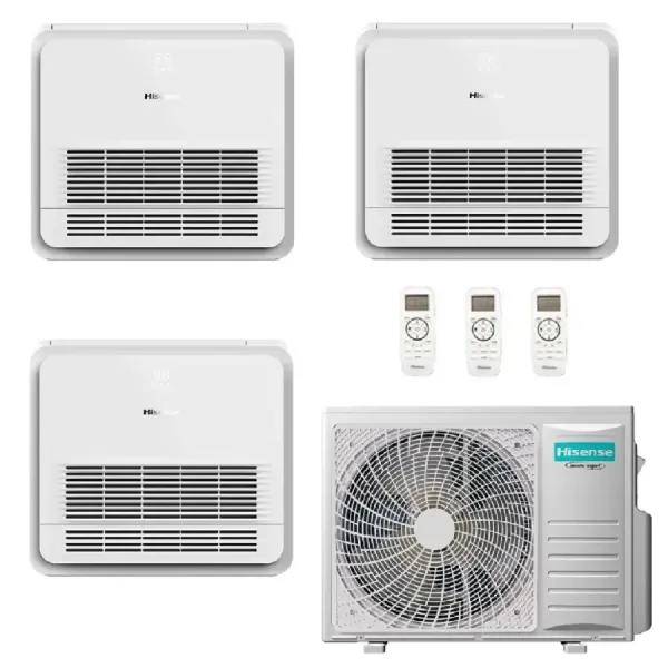Klimaanlagen Hisense Trio Split 9+9+12 Console 4AMW105U4RAA