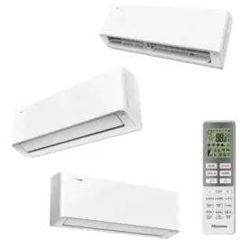 Klimaanlagen Hisense Trio Split 18+18+18 Energy PRO X 4AMW105U4RAA 2
