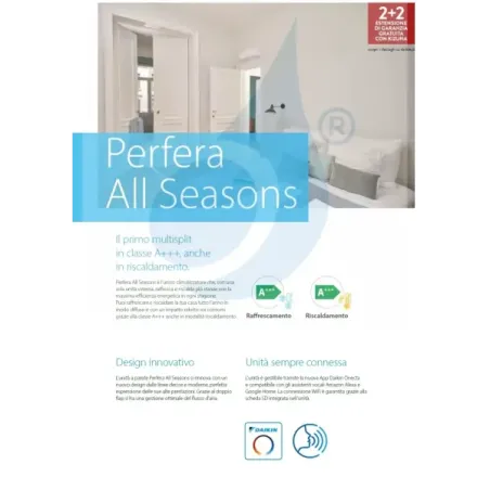 Daikin Quadri Split 9+9+9+12 Perfera All Seasons 4MXM80A9