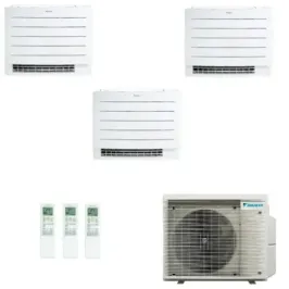 Klimaanlagen Daikin Trio Split 9+9+12 Fußboden FVXM-B 3MXM52A9