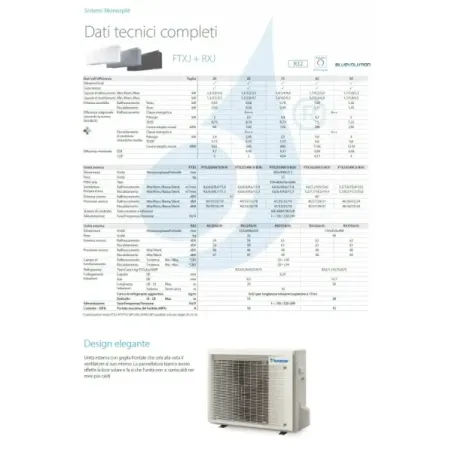 Klimaanlagen Daikin Mono Split FTXJ50AB9 RXJ50A9 Emura 3 Schwarz