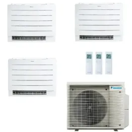 Klimaanlagen Daikin Trio Split 7+7+12 FVXM-B Weiß 3MXM52A9