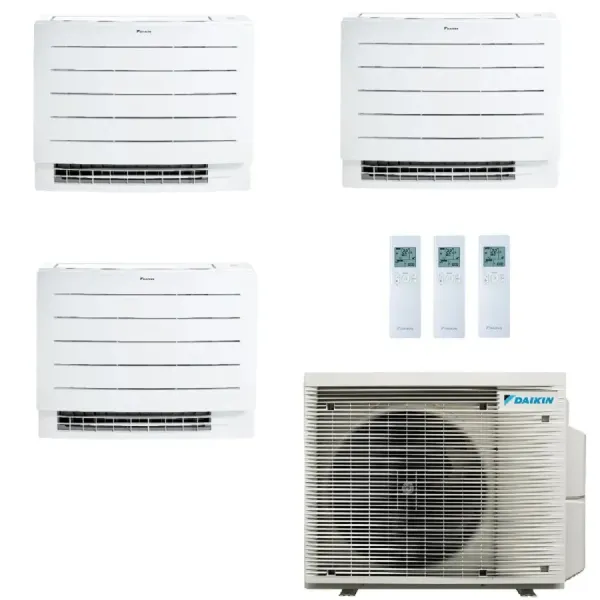 Klimaanlagen Daikin Trio Split 7+9+9 FVXM-B Weiß 3MXM52A9