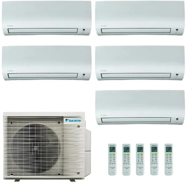 Klimaanlagen Daikin Penta 9+9+9+12+12 Comfora FTXP 5MXM90A9