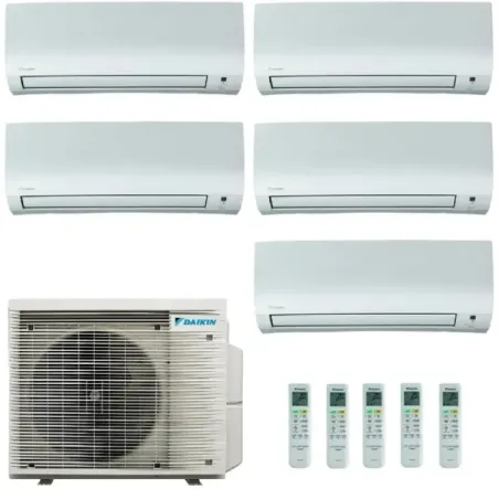 Klimaanlagen Daikin Penta 7+7+7+7+12 Comfora FTXP 5MXM90A9