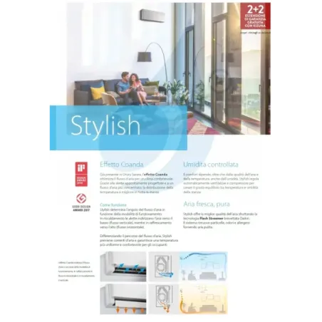 Klimaanlagen Daikin Inneneinheit FTXA35CB Stylish Total Black