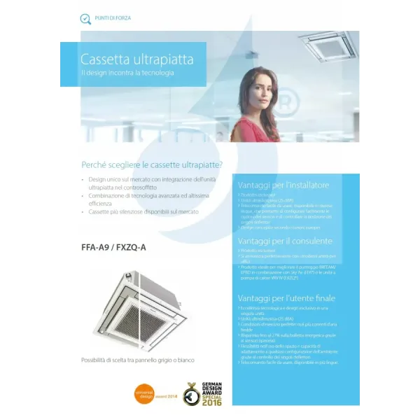 Klimaanlagen Daikin Inneneinheit 18000 FFA50A9  BRC7F530W