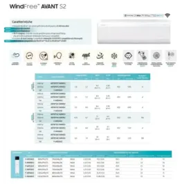 Samsung Mono Split 24000 Btu AR70F24C1AWNEU AR70F24C1AWXEU Weiß 2