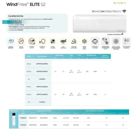 Samsung Mono Split 12000 Btu AR70F12CAAWNEU AR70F12CAAWXEU Weiß