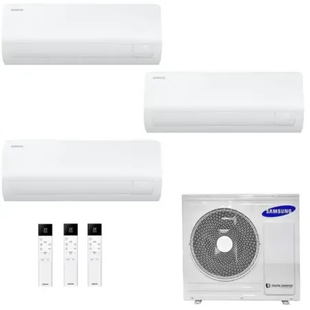 Samsung Trio Split 7+12+18 Btu Cebu WI-FI S2 AJ068TXJ3KG/EU