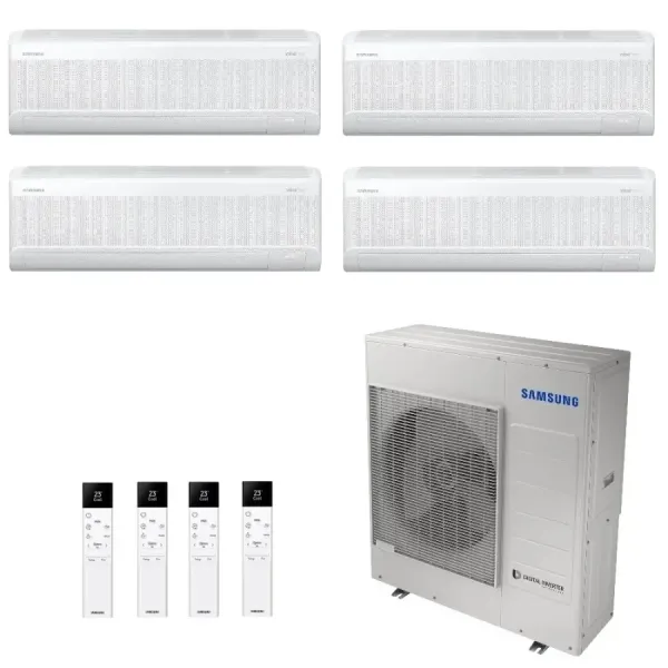 Samsung Quadri Split 9+9+9+12 Btu Windfree Avant S2 AJ080TXJ4KG/EU