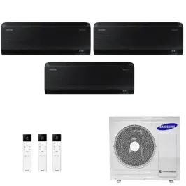 Samsung Trio Split 9+9+9 Btu Windfree Black AJ052TXJ3KG/EU