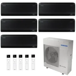 Samsung Penta Split 7+7+7+7+7 Btu Windfree Black AJ100TXJ5KG/EU
