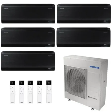 Samsung Penta Split 7+7+7+7+12 Btu Windfree Black AJ100TXJ5KG/EU
