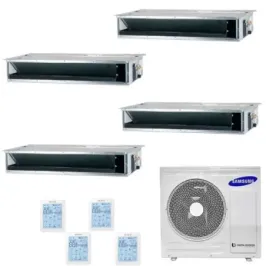 Samsung Quadri Split 9+9+9+9 Btu Kanal AJ080TXJ4KG/EU