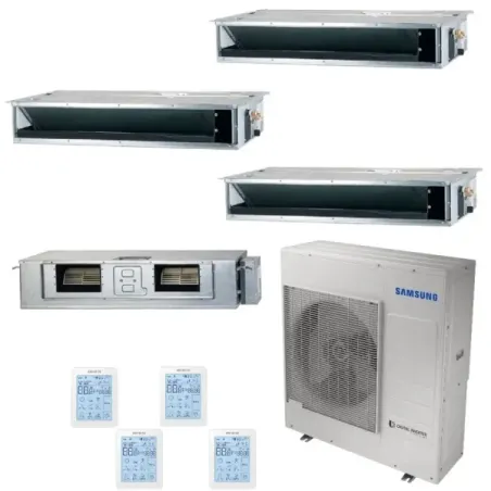 Samsung Quadri Split 9+9+9+18 Btu Kanal AJ100TXJ5KG/EU