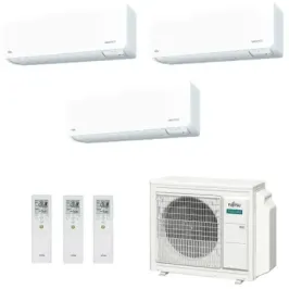 Klimaanlage Fujitsu Trio Split 12+12+12 KGTG WiFi AOEG30KBTA4