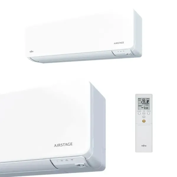 Fujitsu Quadri Split 7+9+9+15 KGTG WiFi AOEG30KBTA4 Weiß
