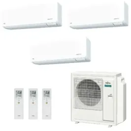 Klimaanlage Fujitsu Trio Split 15+15+15 KGTG WiFi AOEG36KBTA5