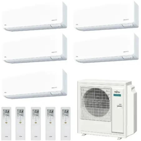 Klimaanlage Fujitsu Penta Split 9+9+9+12+12 KGTG AOEG36KBTA5