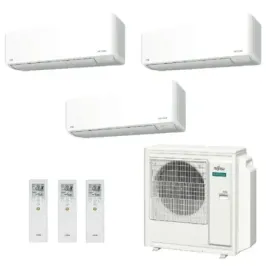 Klimaanlage Fujitsu Trio Split 12+12+15 KMCG WiFi AOEG36KBTA5