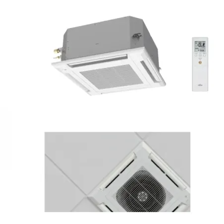 Klimaanlage Fujitsu Trio Split 7+7+12 Kassettengerät AOEG18KBCA3