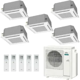 Klimaanlage Fujitsu Penta Split 9+9+9+12+12 Kassettengerät AOEG36KBTA5