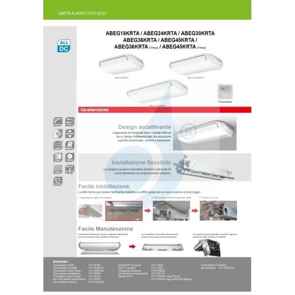 Fujitsu Mono Split 36000 Btu ABEG36KRTA AOEG36KQTA 380v