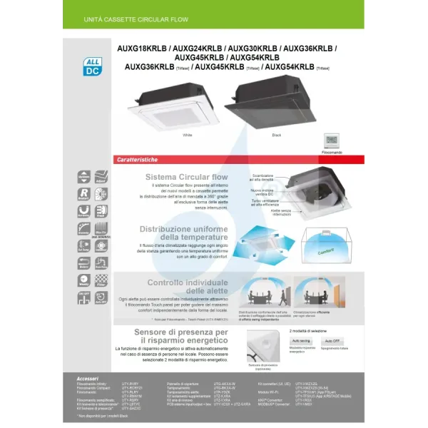 Fujitsu Mono Split 36000 Btu AUXG36KRLB AOEG36KRTA 380v Weiß