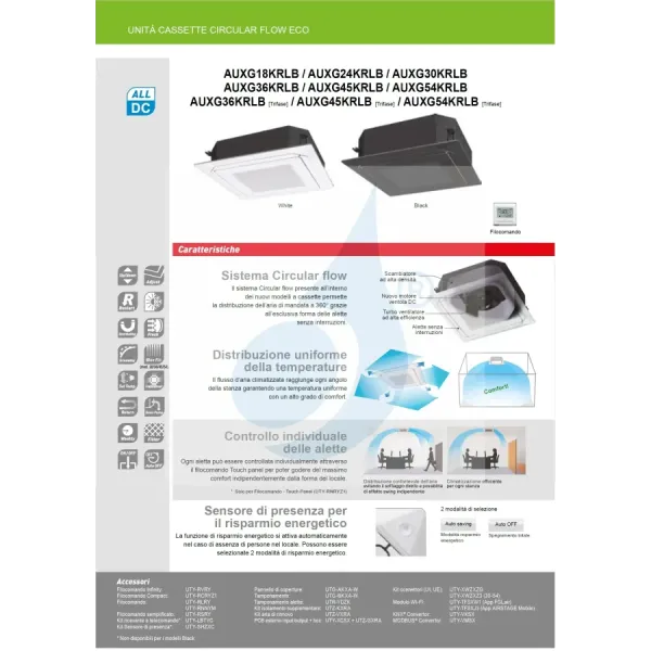 Fujitsu Mono Split 36000 Btu AUXG36KRLB AOEG36KQTA 380v Weiß