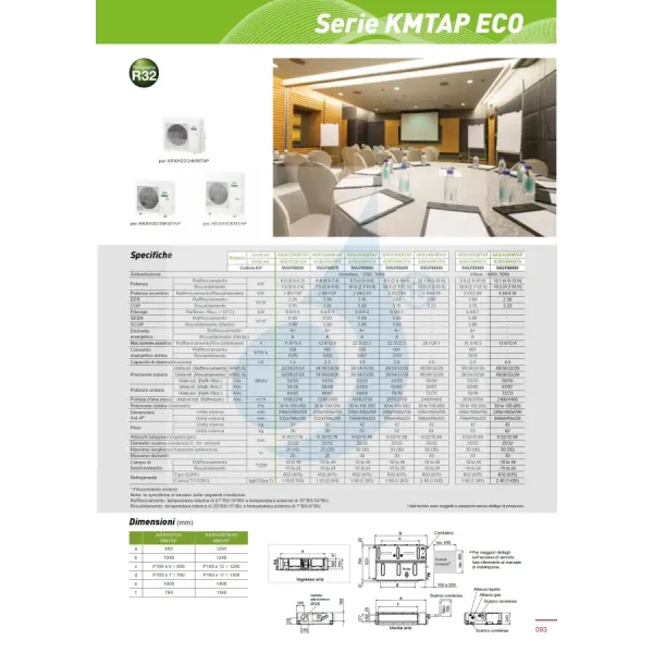 Fujitsu Mono Split 24000 Btu ARXH24KMTAP AOEG24KATA 220v