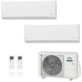 Klimaanlage Fujitsu Duo Split 9+12 KN AOEG18KBCA2 Wand WiFi