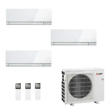 Klimageräte Mitsubishi Trio Split 5+9+15 Weiß MXZ-3F54VF4