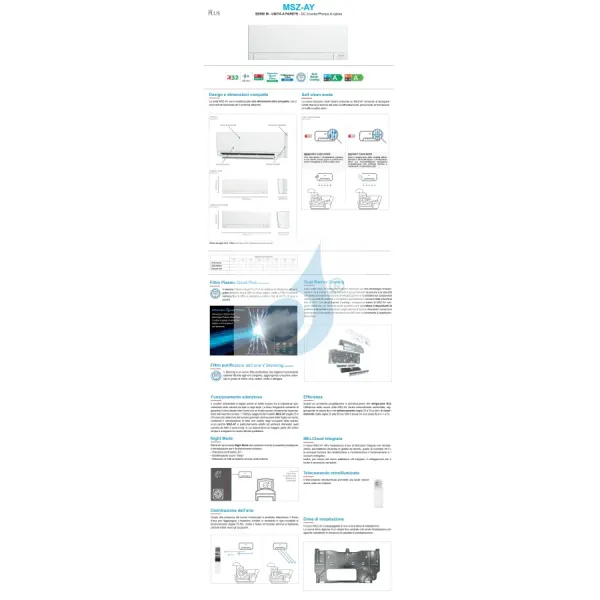 Mitsubishi Trio Split 9+9+12  MXZ-3F68VF4