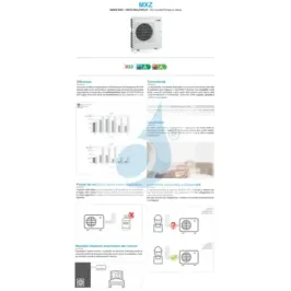 Mitsubishi Außengerät 24000 Btu Serie MXZ-F-VF MXZ-3F68VF4 2
