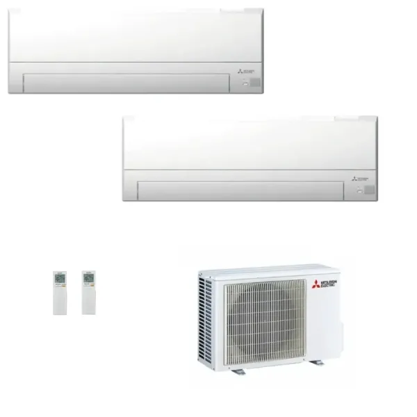 Klimageräte Mitsubishi Duo Split 7+12 MSZ-BT Weiß MXZ-2F42VF4