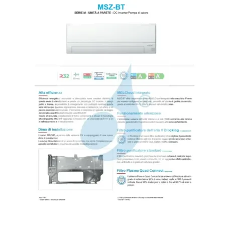 Mitsubishi Trio Split 7+9+9  MXZ-3F68VF4