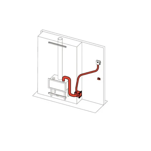 Edilkamin kit air diffuser 803490