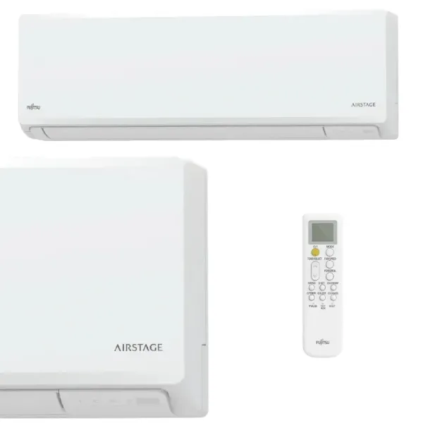 Fujitsu Mono Split 7000 Btu ASEH07KNCA AOEH07KNCA Weiß