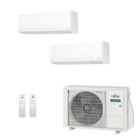 Klimaanlage Fujitsu Duo Split 9+9 KJ-W AOEG14KBCA2 Wand WiFi