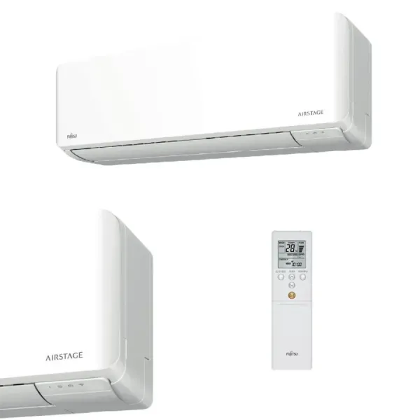 Klimaanlage Fujitsu Duo Split 12+12 KMCG AOEG18KBCA2 Wand WiFi