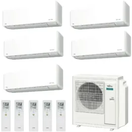 Klimaanlage Fujitsu Penta Split 7+7+7+7+7 KMCG AOEG36KBTA5