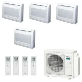 Fujitsu Quadri Split 9+12+12+15 Fußboden KV AOEG30KBTA4