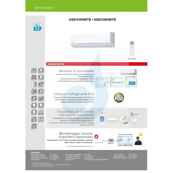 Fujitsu Mono Split 30000 Btu ASEH30KMTB AOEH30KMTB 220v