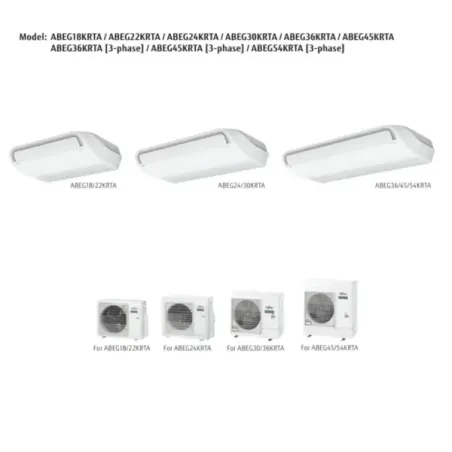 Fujitsu Mono Split 36000 Btu ABEG36KRTA AOEG36KRTA 380v